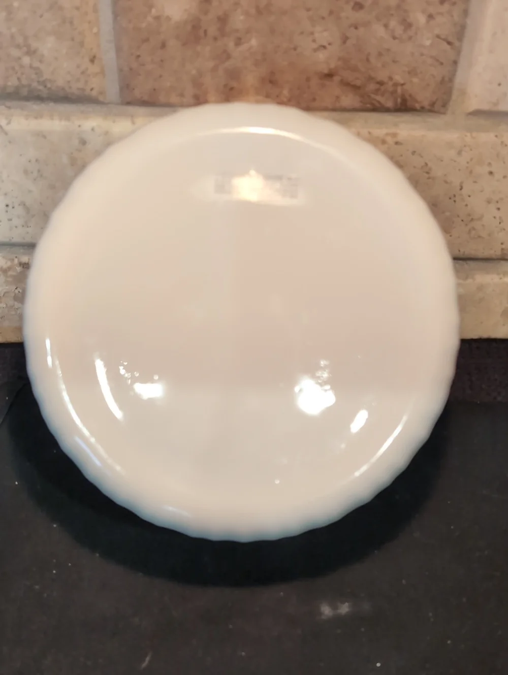 Vintage Corning Ware French White Casserole Dish And Lid 1.5 Quart F-5-B